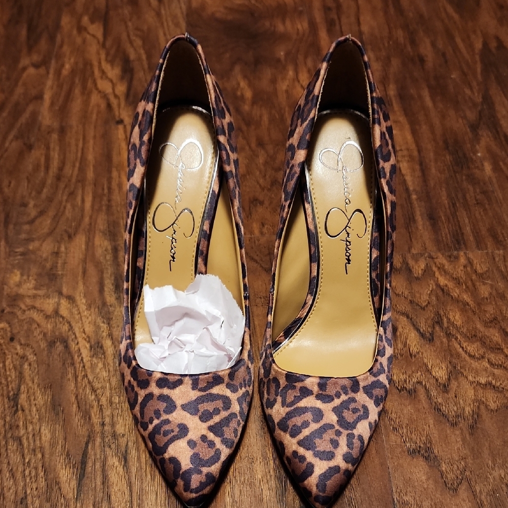 Jessica Simpson Leopard Print Women's Heels